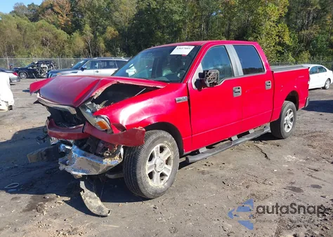 2007 Ford F-150 Xlt from USA, damaged, VIN 1FTRW12WX7FA70688